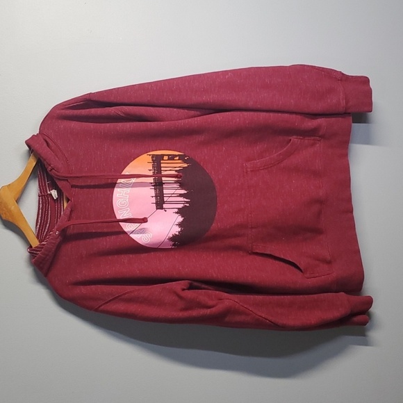 Springhill Outfitters shirt men's size xl (guessing) red hoodie rubberized Decor - Picture 2 of 10